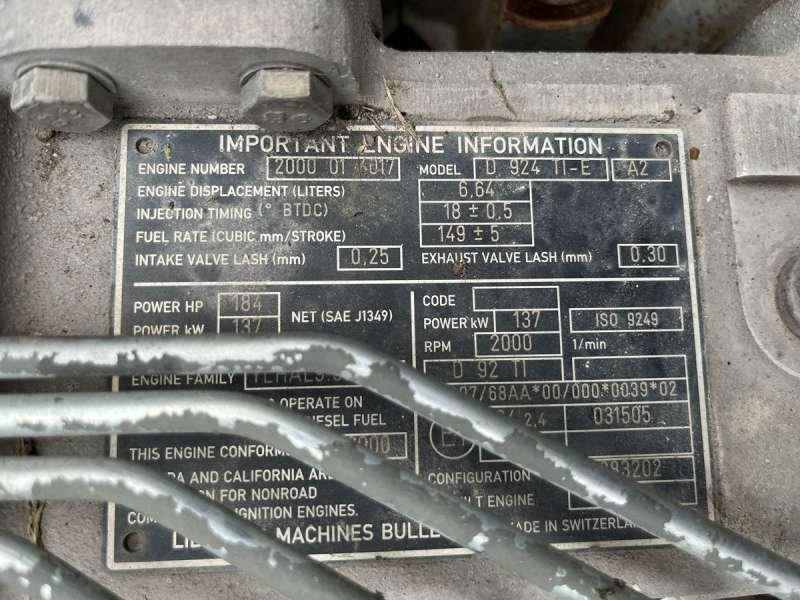 Wiellader Liebherr L554