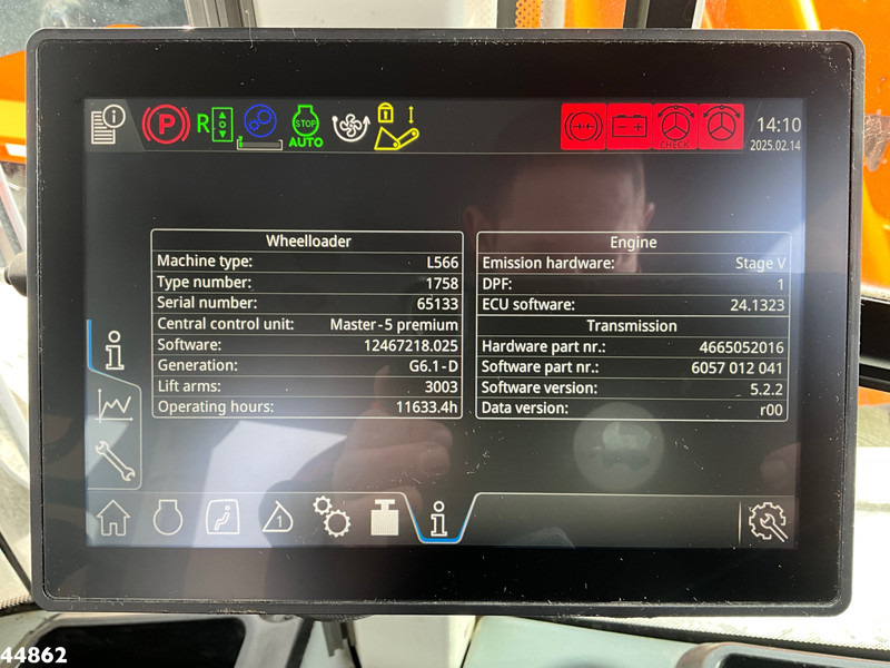 Wiellader Liebherr L566 Wheel loader