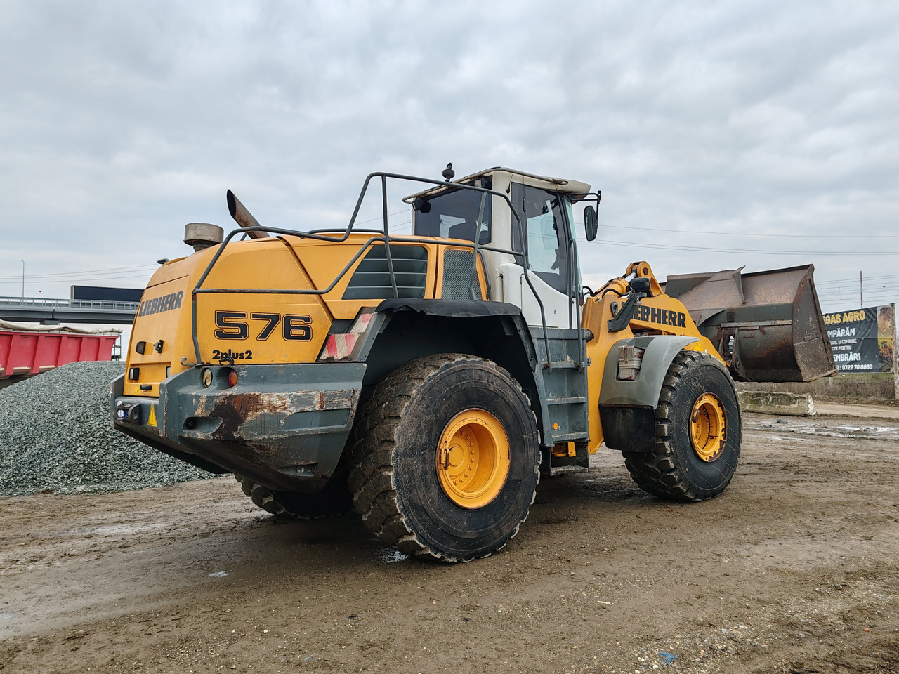 Wiellader Liebherr L576 2plus2