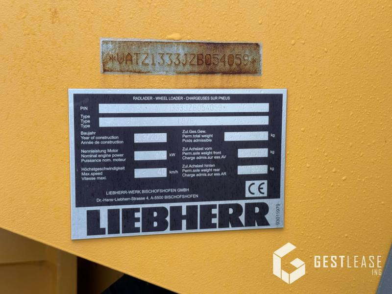 Wiellader Liebherr L576 XPOWER