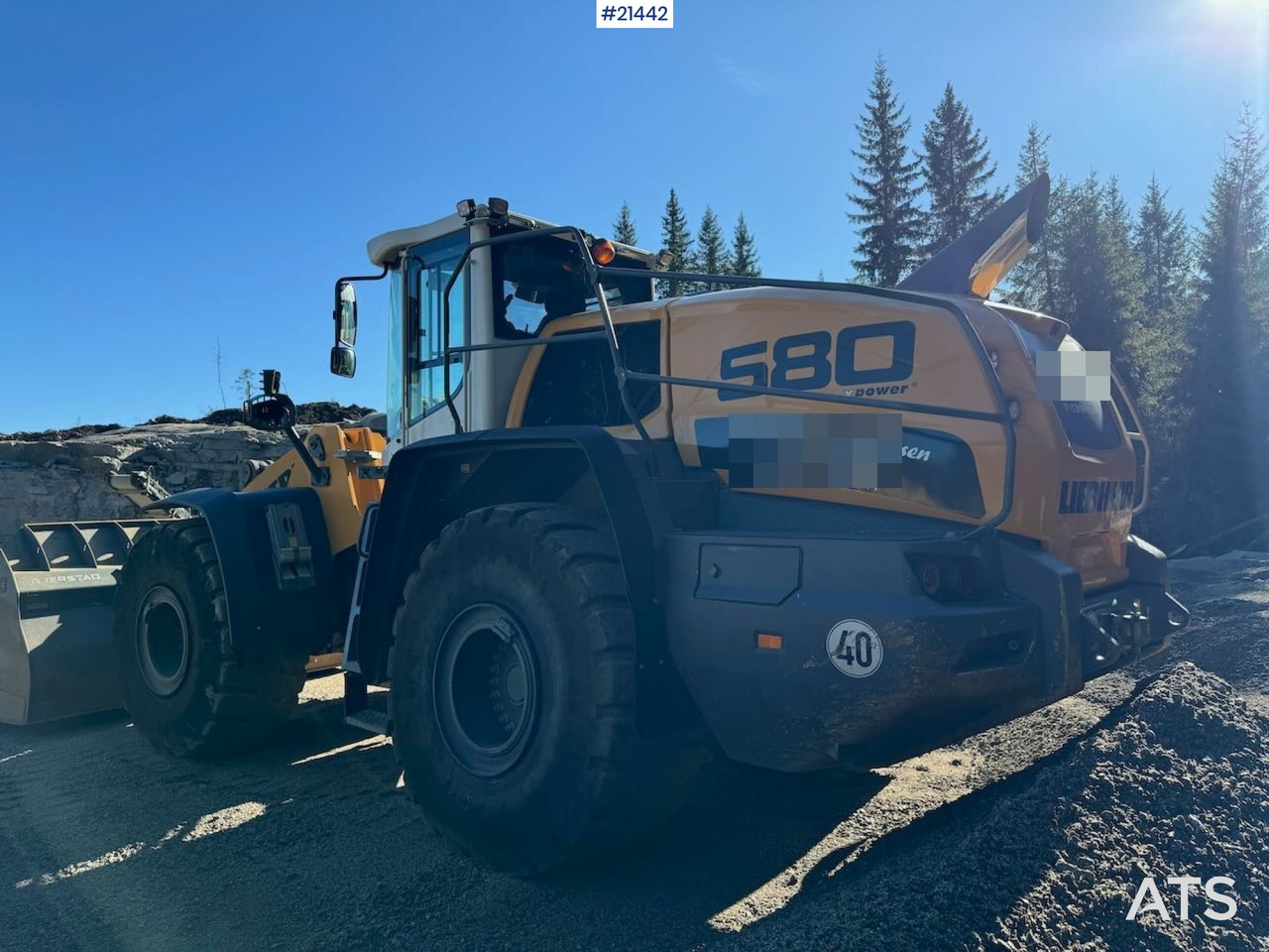 Wiellader Liebherr L580