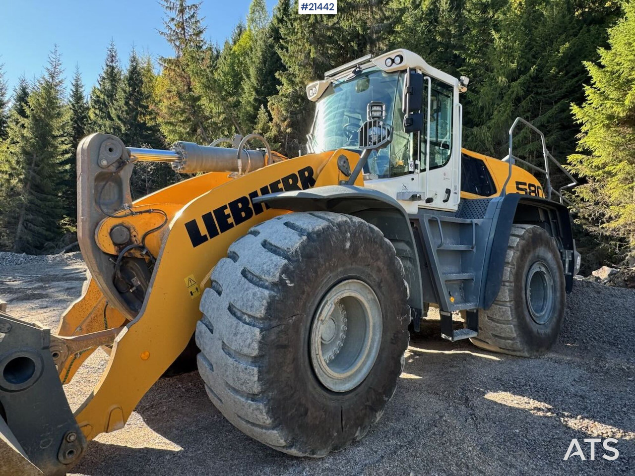 Wiellader Liebherr L580