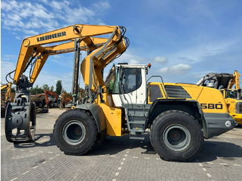 Wiellader Liebherr L580 Loghandler 