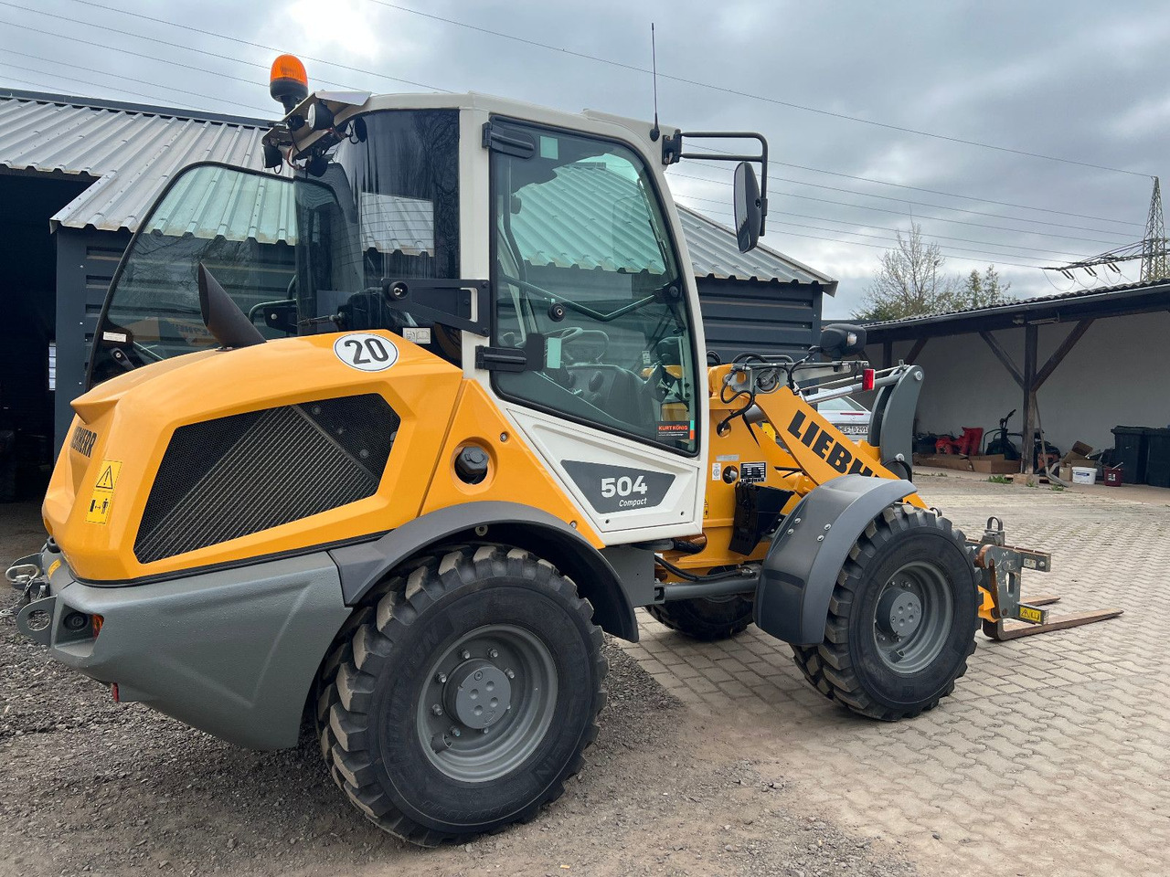 Wiellader Liebherr L 504 Comp. TOP