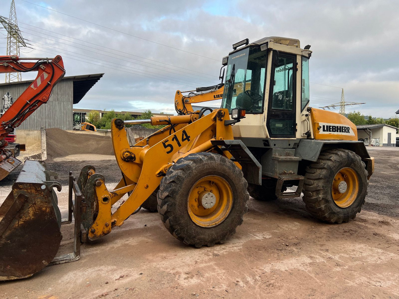 Wiellader Liebherr L 514 Stereo