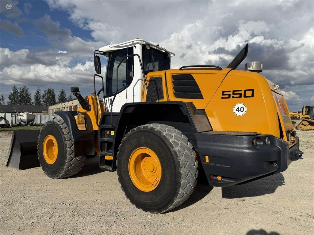 Wiellader Liebherr L 550 , quick coupler