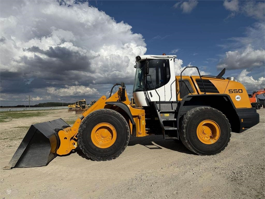 Wiellader Liebherr L 550 , quick coupler