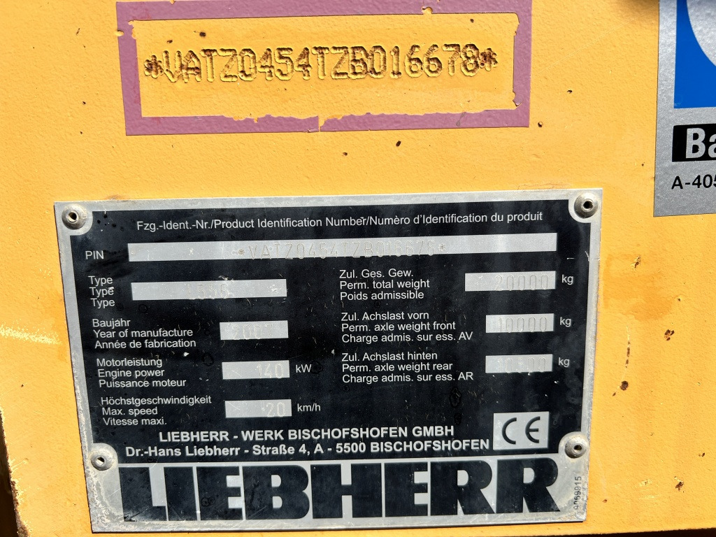 Wiellader Liebherr L 556 (111583)