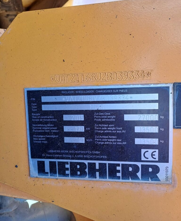 Wiellader Liebherr L 566