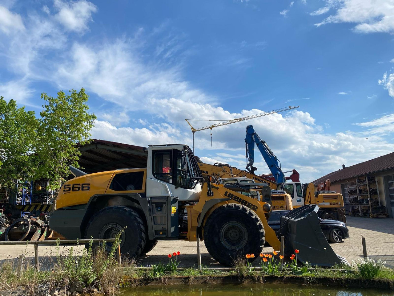 Wiellader Liebherr L 566 X Power