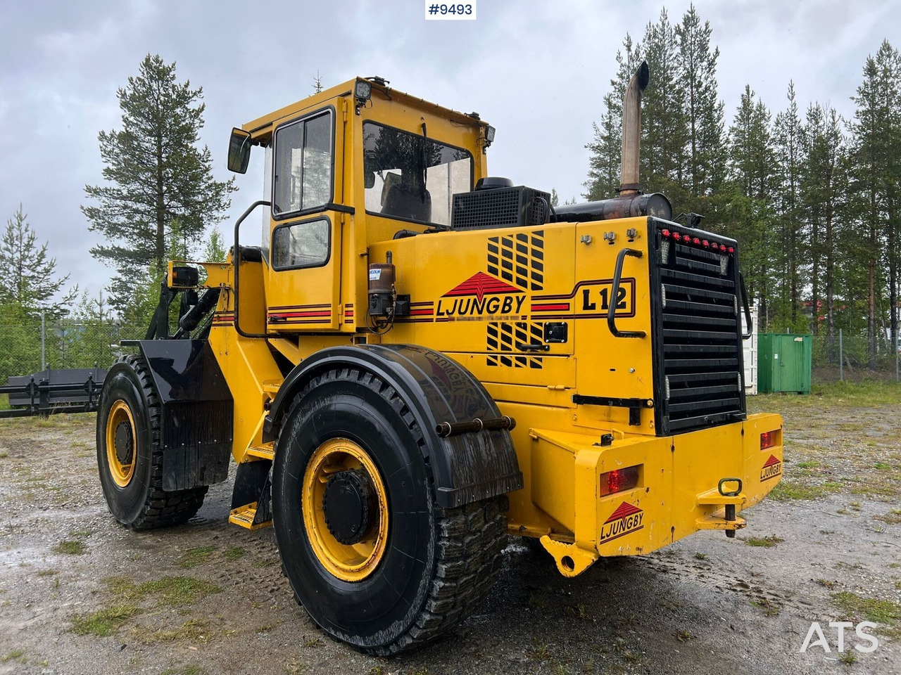 Wiellader Ljungby L14 Wheel loader (VIDEO)