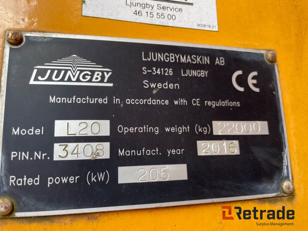 Wiellader Ljungby L20 HJullæsser / Wheelloader