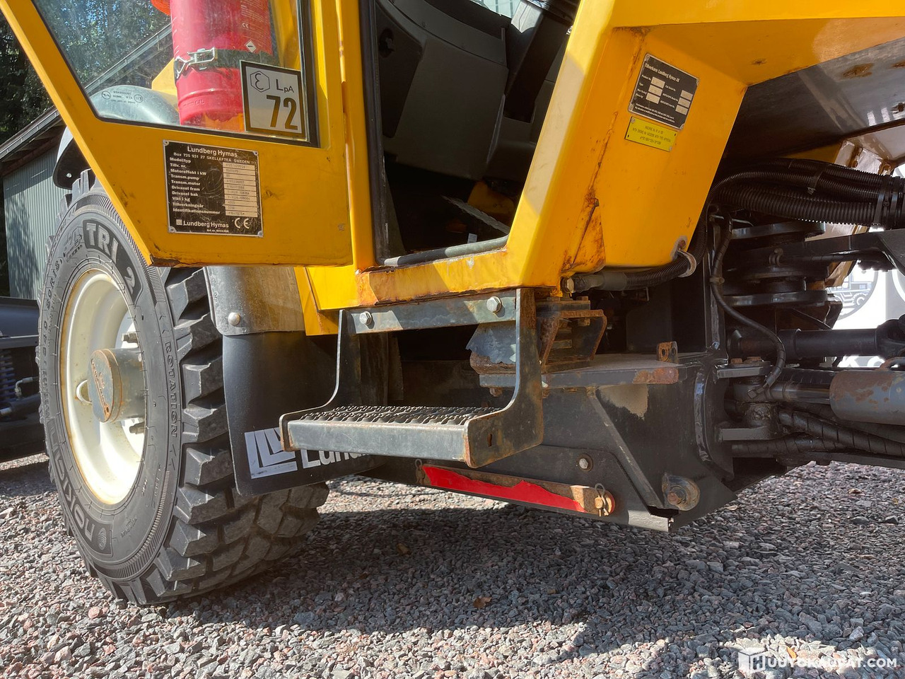 Wiellader Lundberg 4200 LS, property maintenance machine, 2017, Lohja