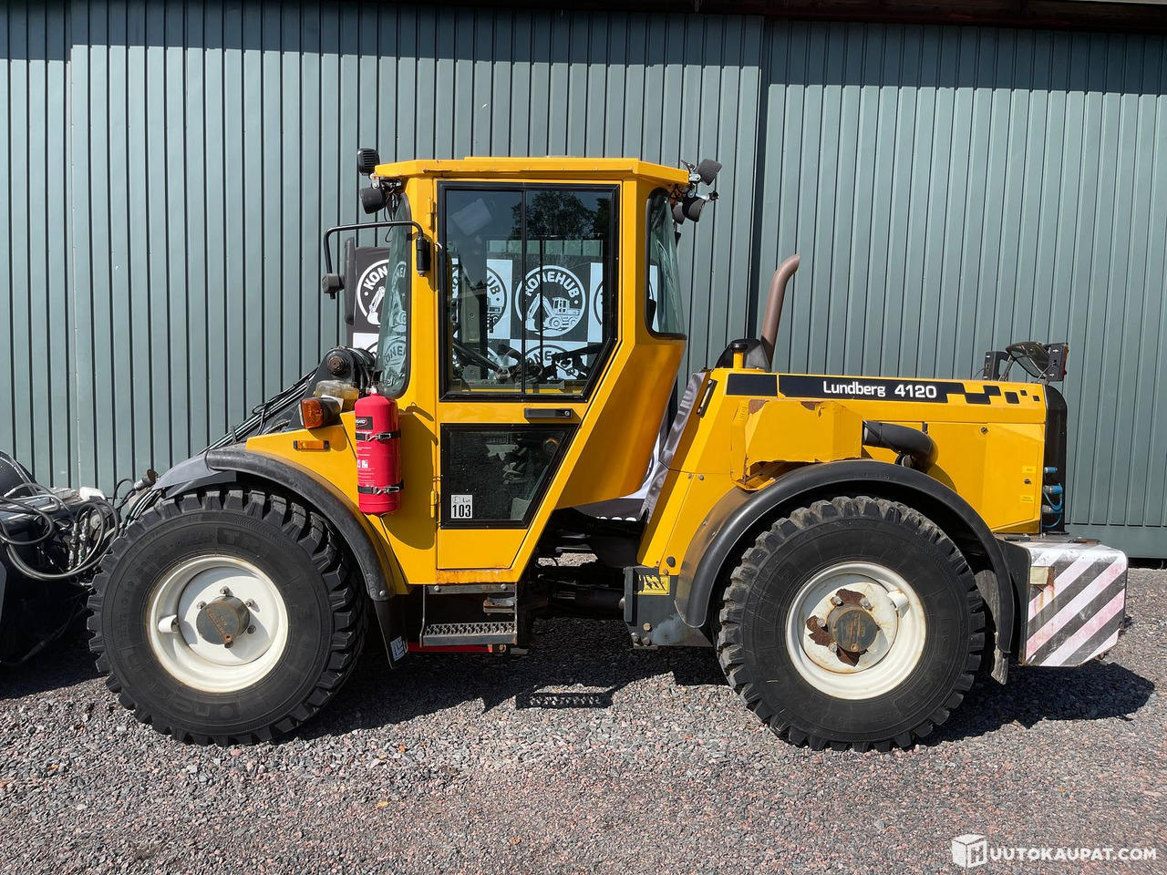 Wiellader Lundberg 4200 LS, property maintenance machine, 2017, Lohja