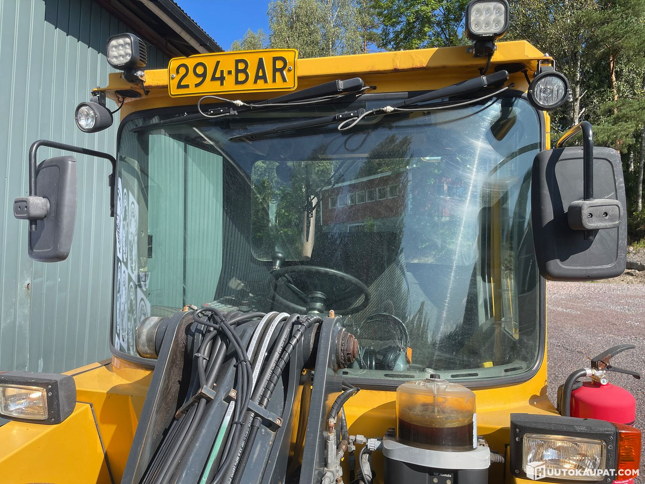 Wiellader Lundberg 4200 LS, property maintenance machine, 2017, Lohja