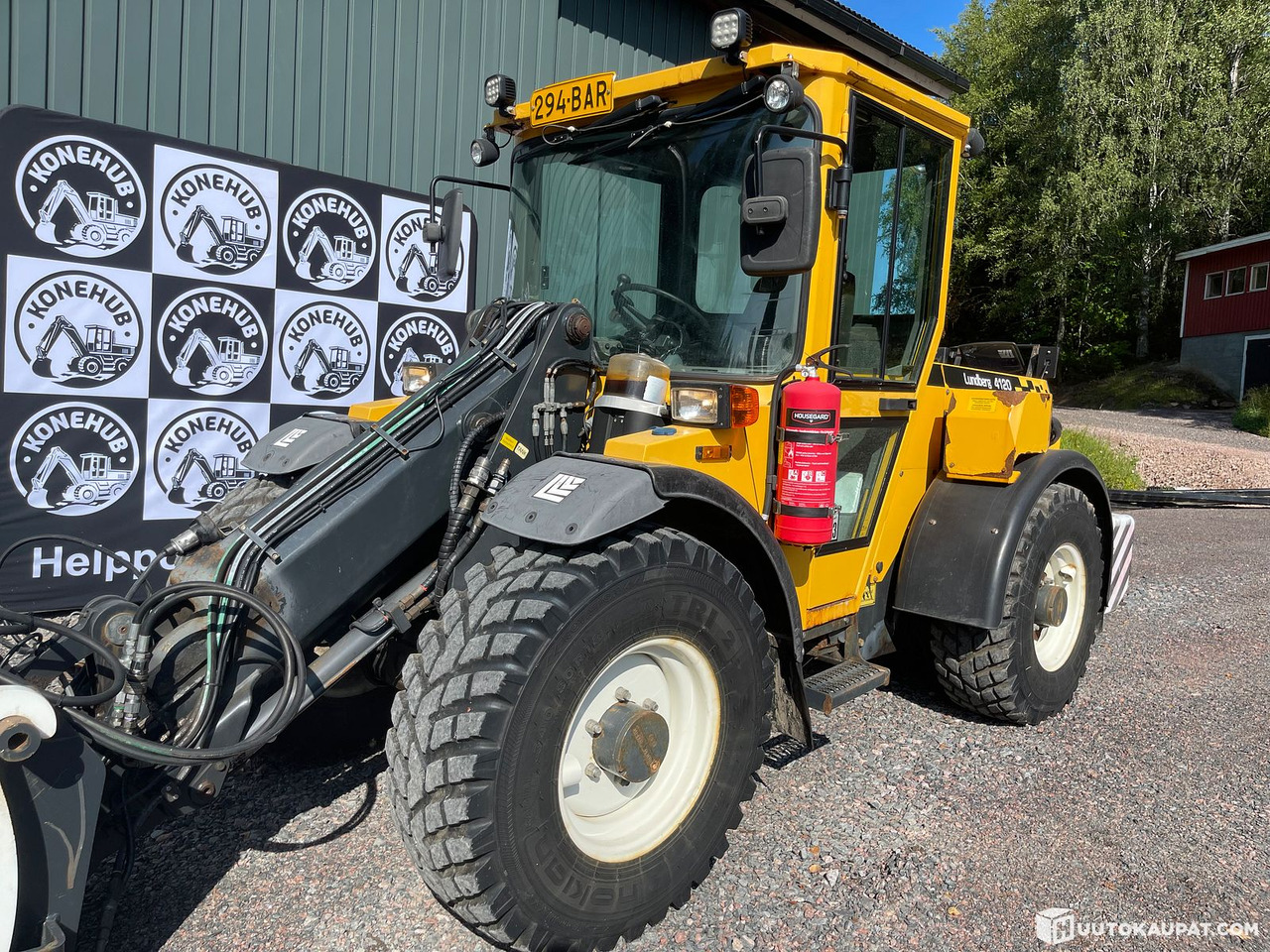 Wiellader Lundberg 4200 LS, property maintenance machine, 2017, Lohja