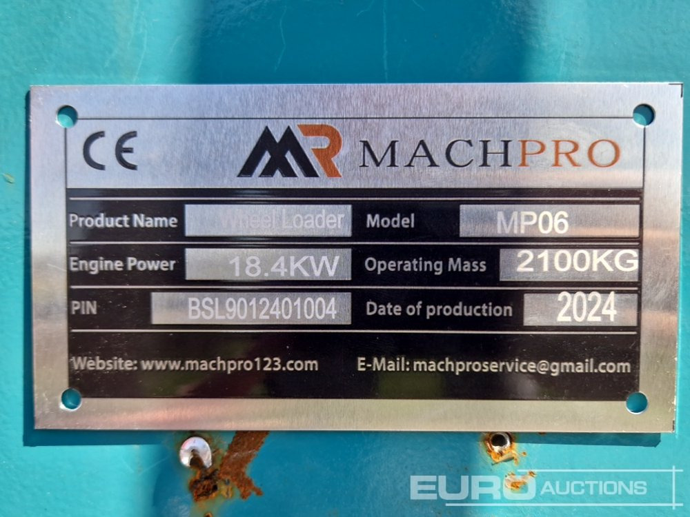 Wiellader Machpro MP06