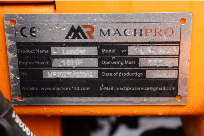 Wiellader Machpro MPL904