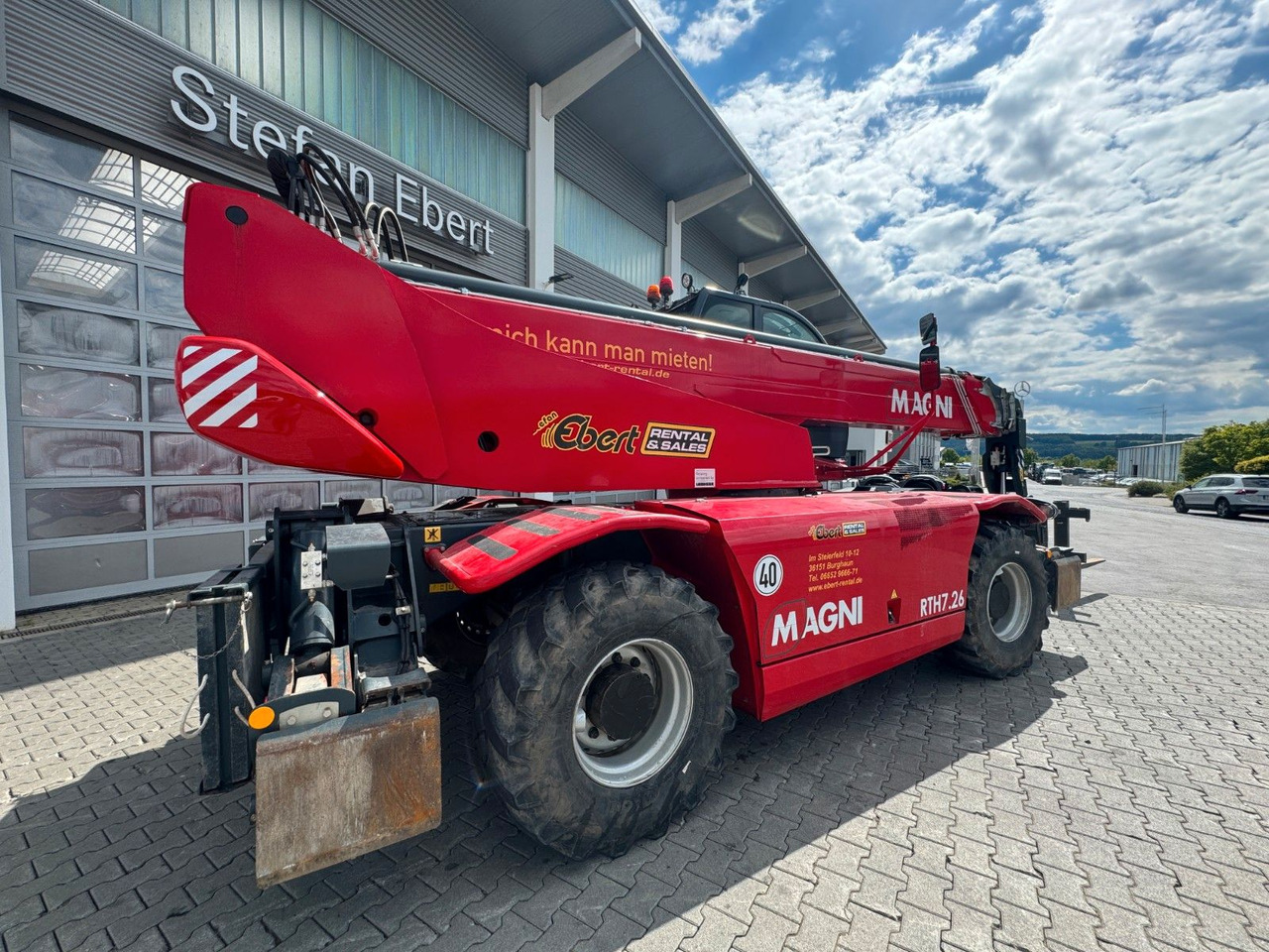 Wiellader Magni RTH 7.26 SH Roto / Funk / 2021 / Gabel