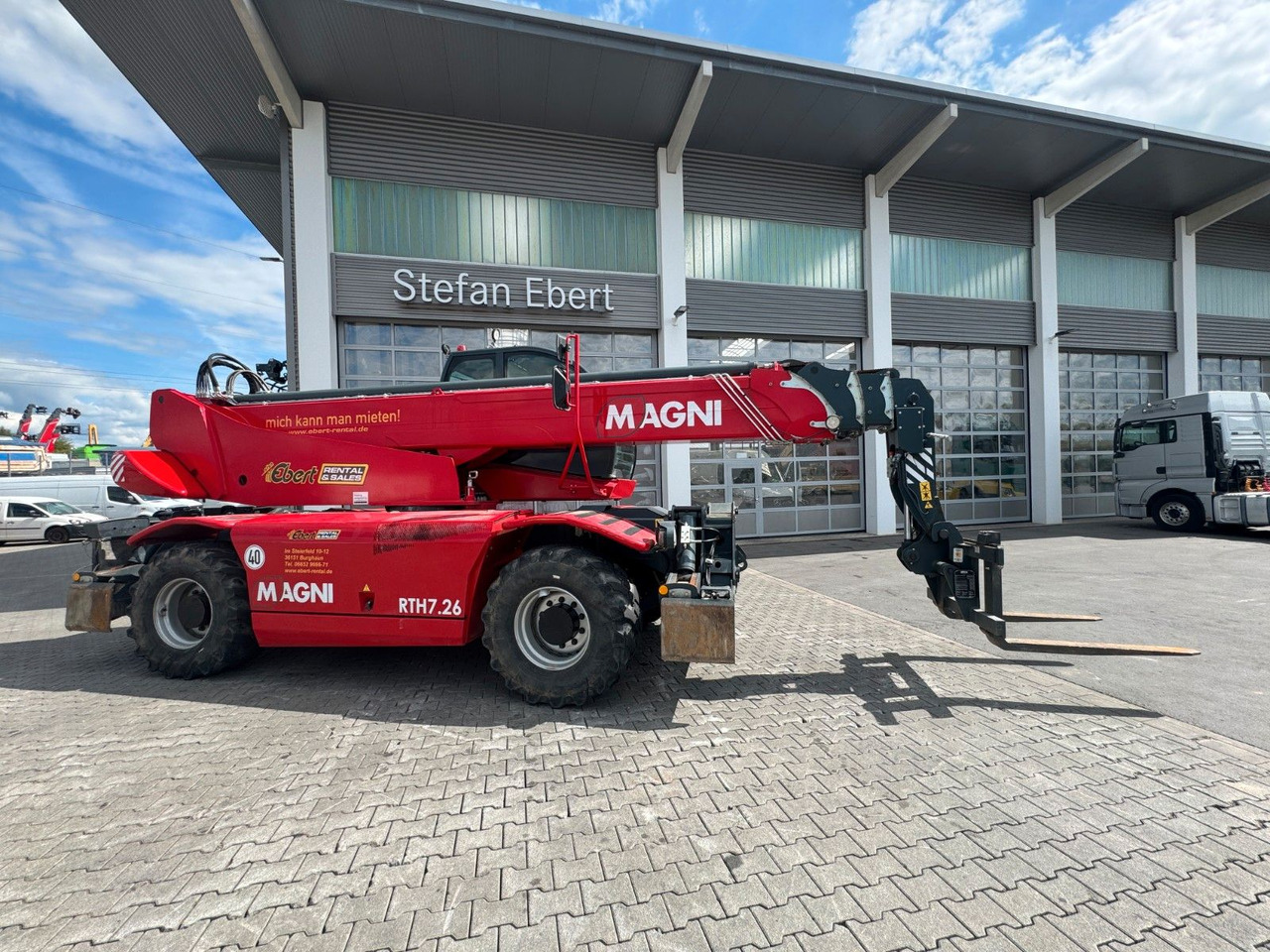 Wiellader Magni RTH 7.26 SH Roto / Funk / 2021 / Gabel