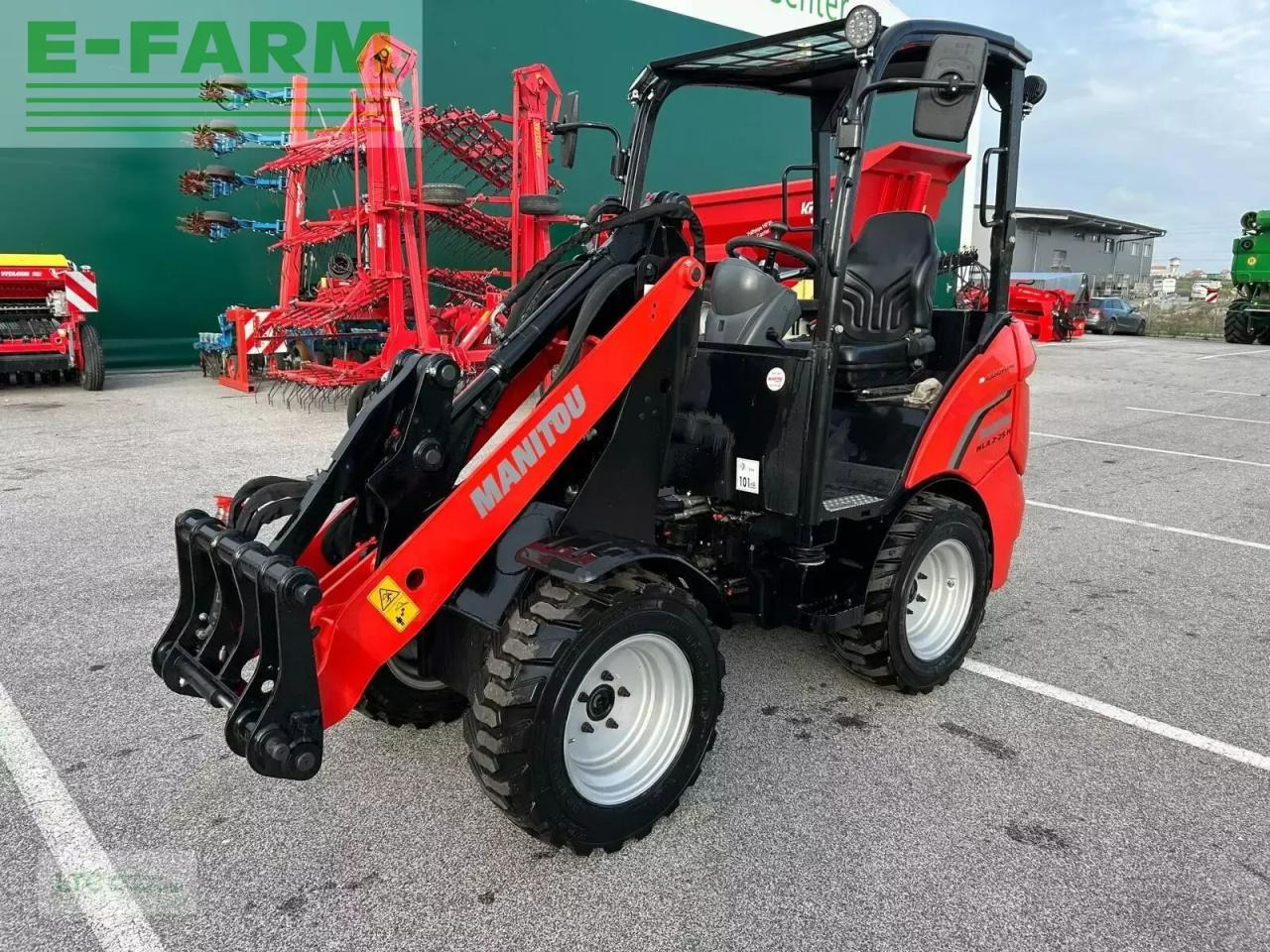 Wiellader Manitou hoflader mla 2-25