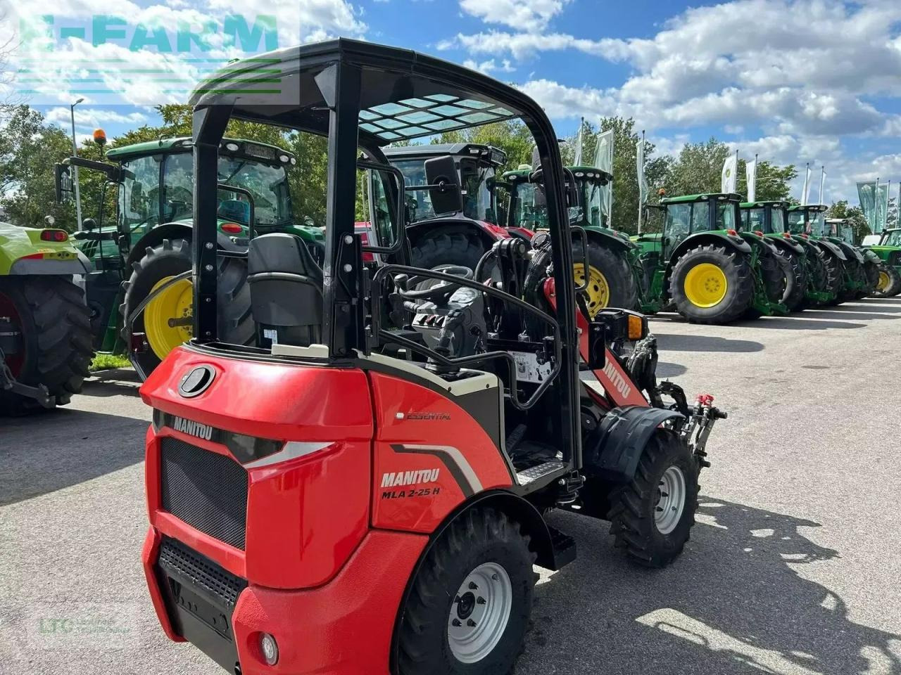 Wiellader Manitou hoflader mla 2-25