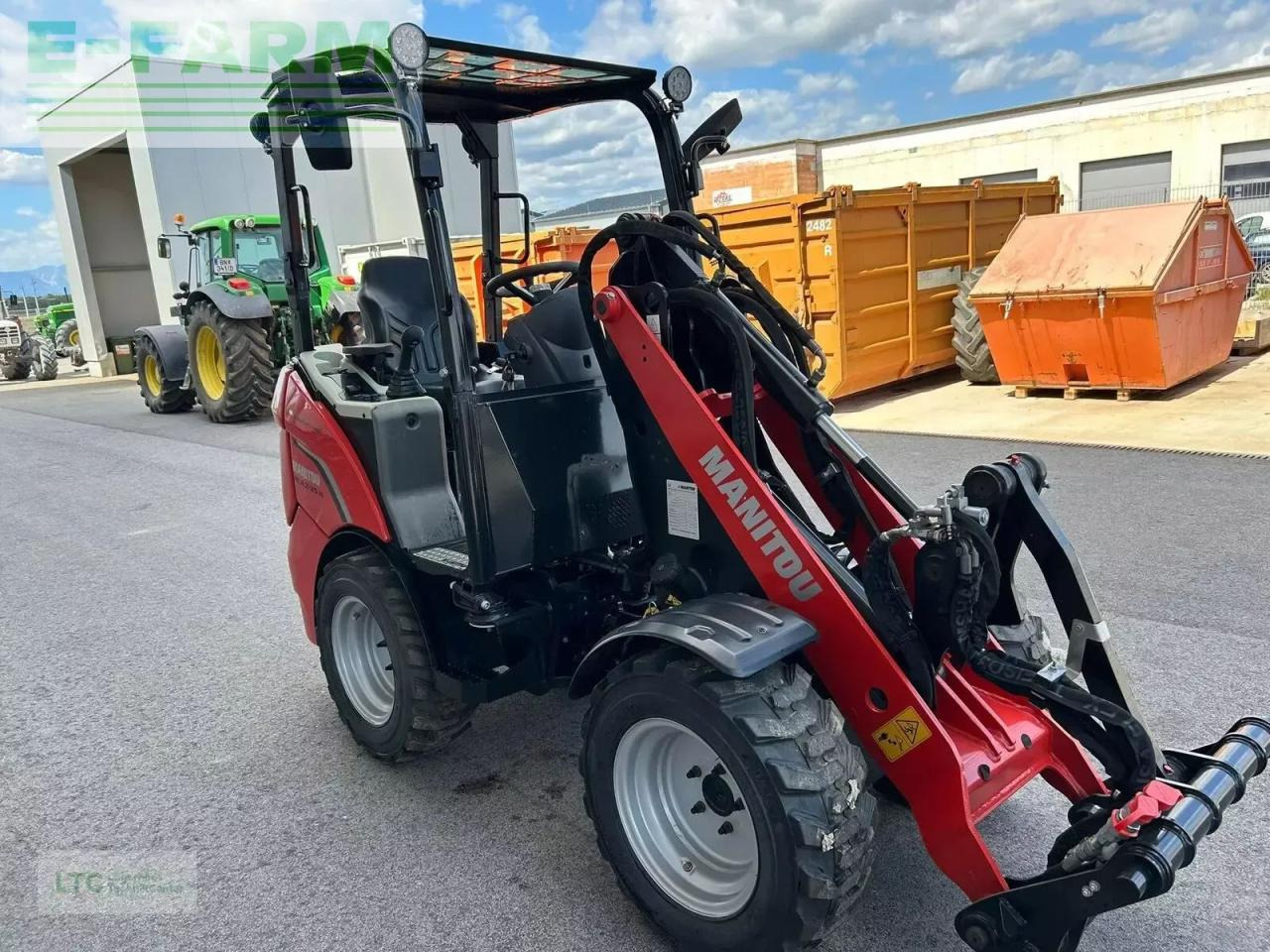 Wiellader Manitou hoflader mla 2-25