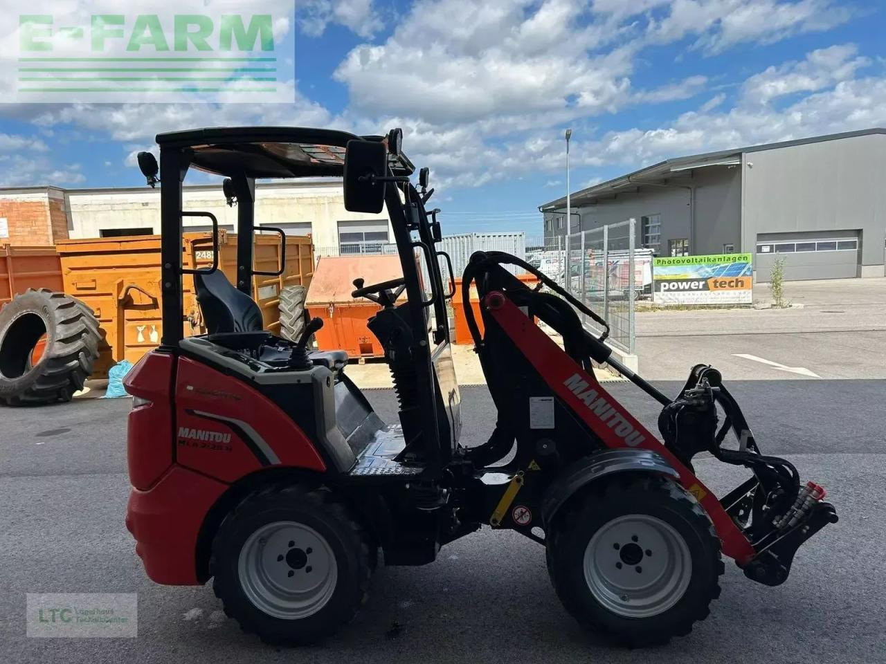 Wiellader Manitou hoflader mla 2-25