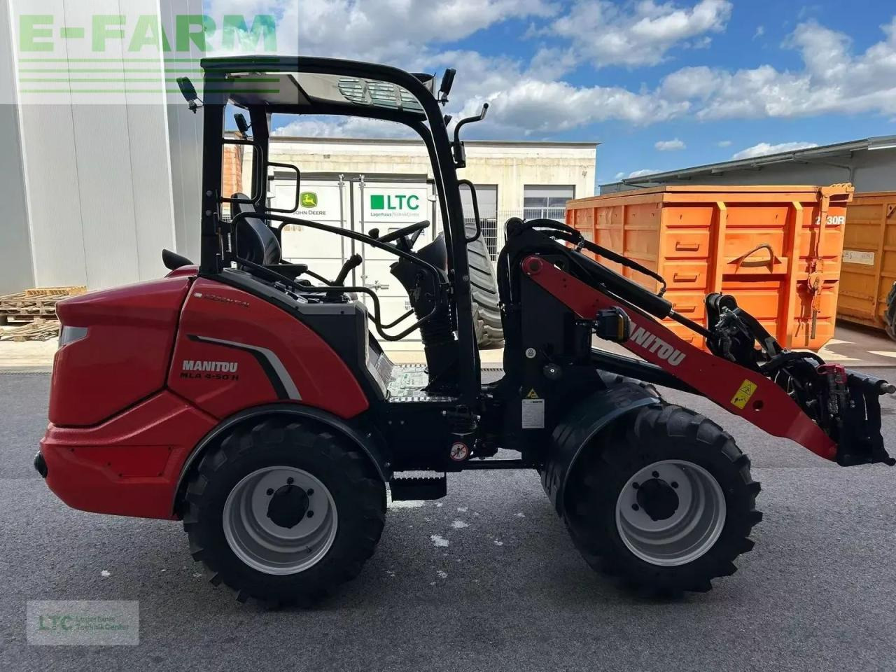 Wiellader Manitou hoflader mla 4-50