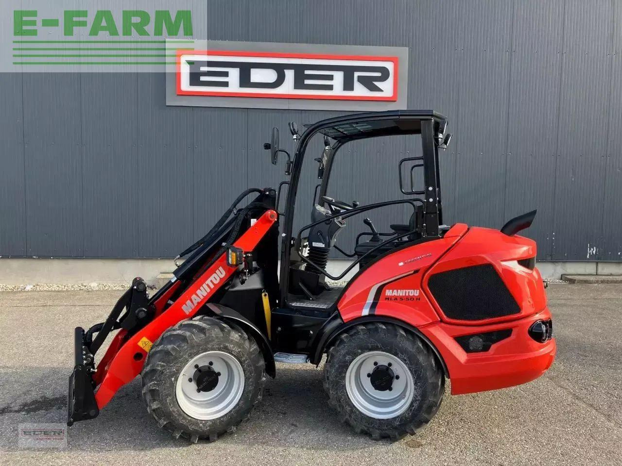 Wiellader Manitou mla 4-50h knicklader demogerät