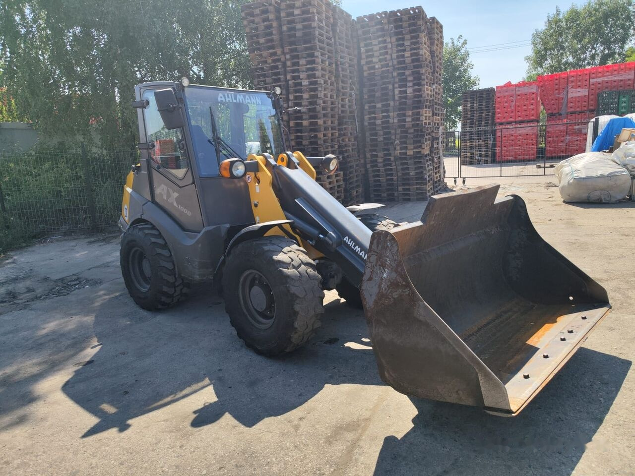 Wiellader Mecalac AX 1000