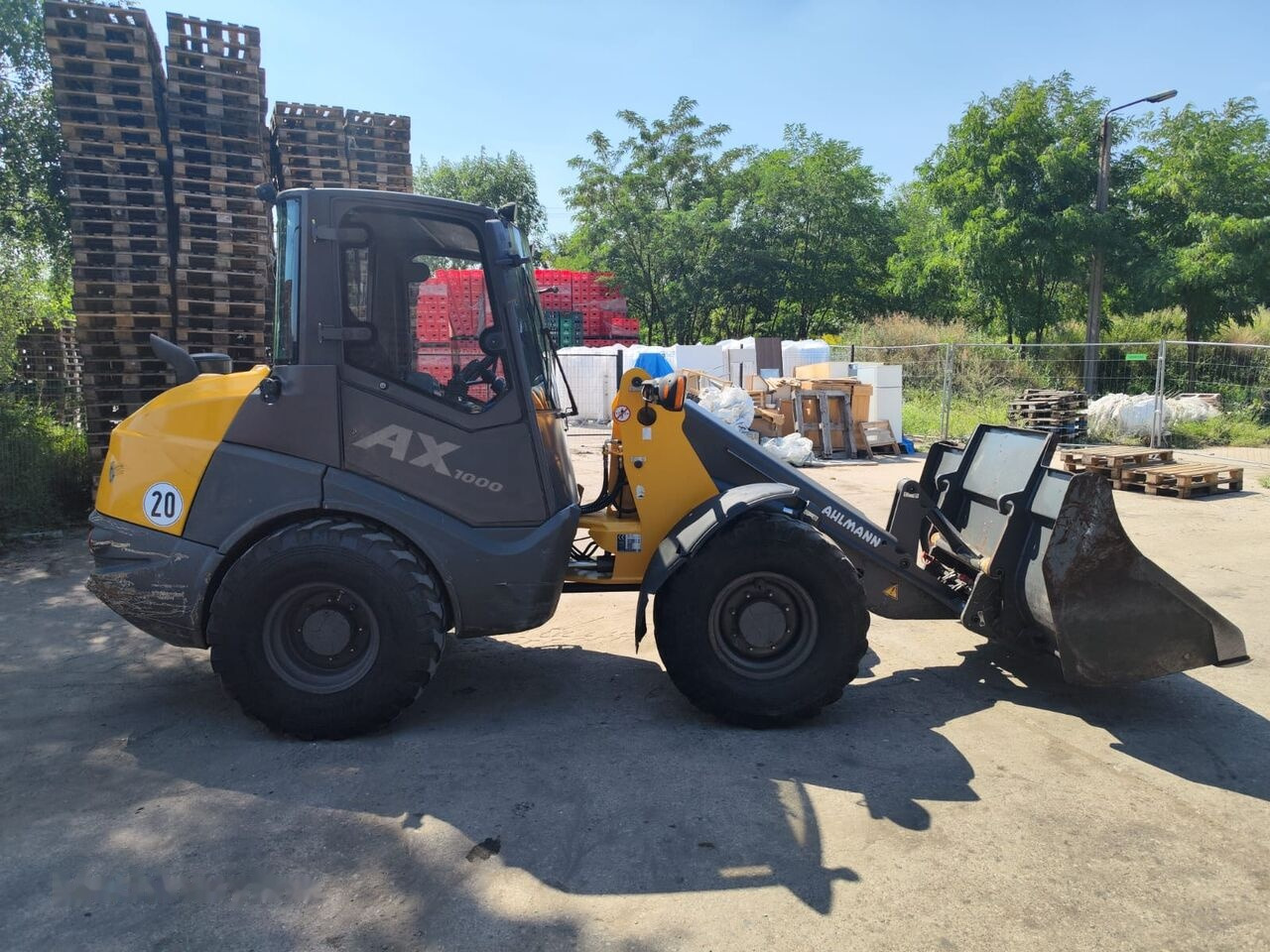 Wiellader Mecalac AX 1000