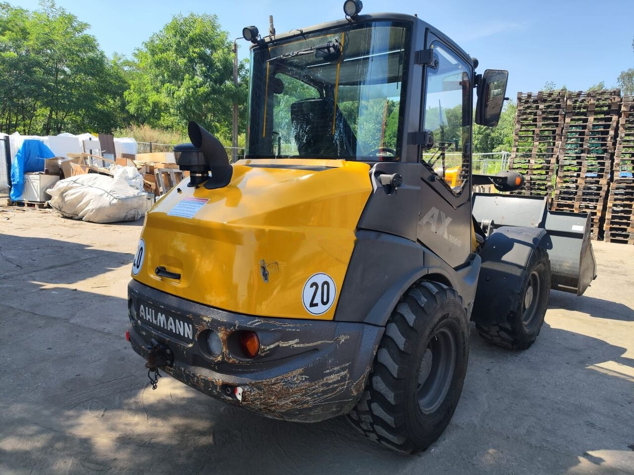 Wiellader Mecalac AX 1000