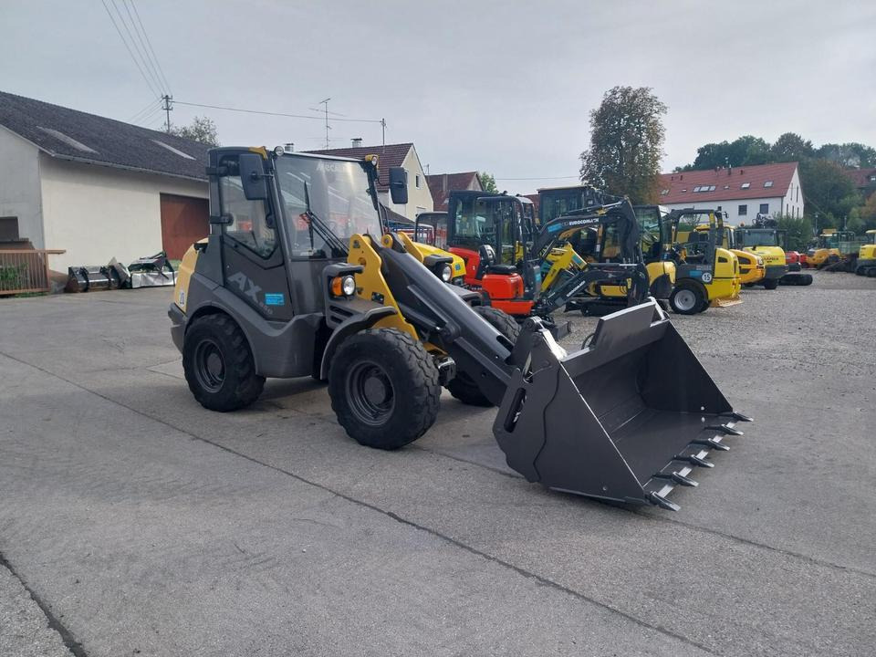 Wiellader Mecalac Ahlmann AX 850 Radlader Lader Hoflader Cat Schaufellader