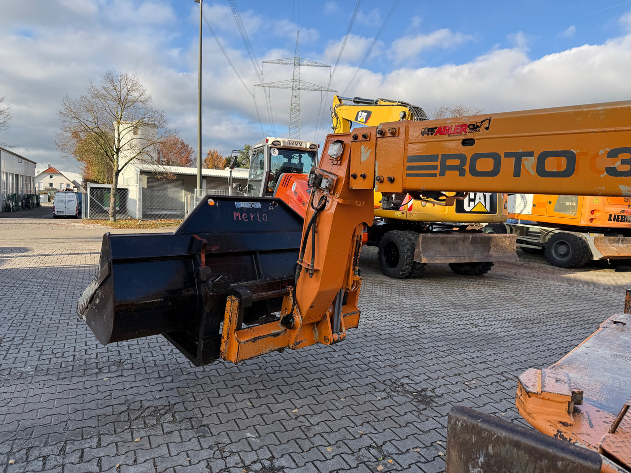 Wiellader Merlo Roto 30.16 EV Teleskoplader 16m Arbeitskorb