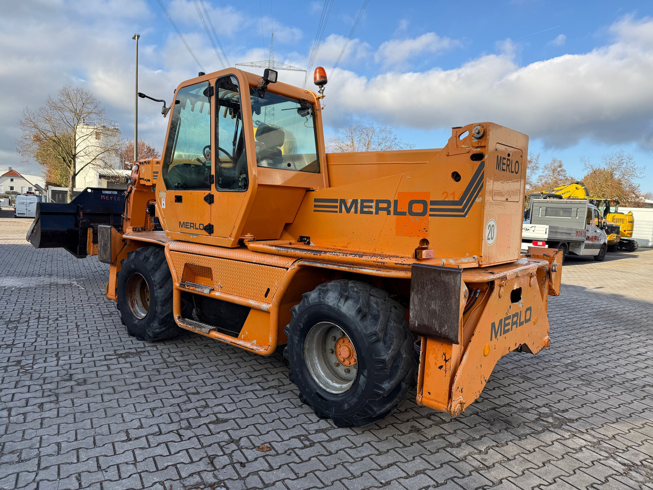 Wiellader Merlo Roto 30.16 EV Teleskoplader 16m Arbeitskorb