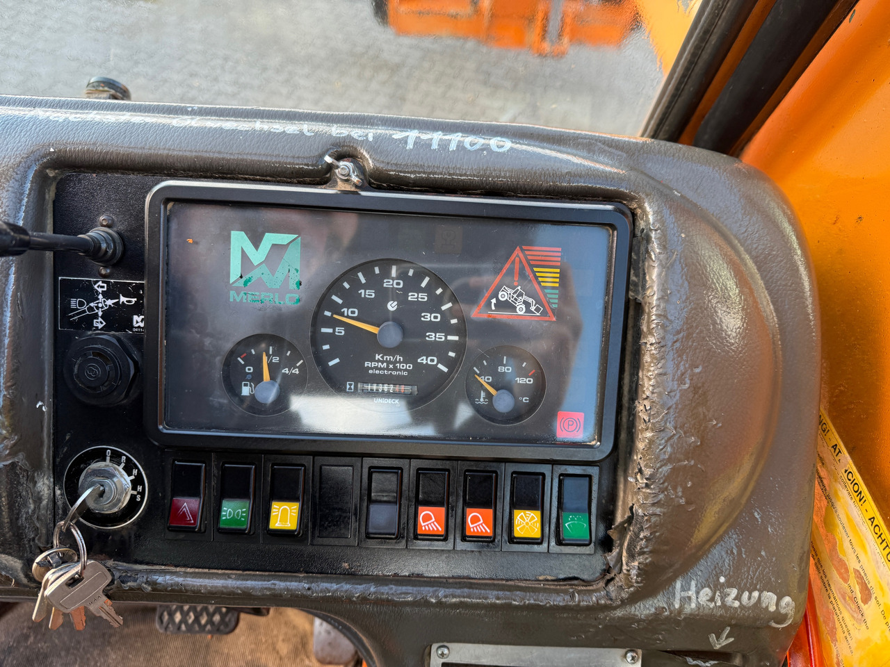 Wiellader Merlo Roto 30.16 EV Teleskoplader 16m Arbeitskorb