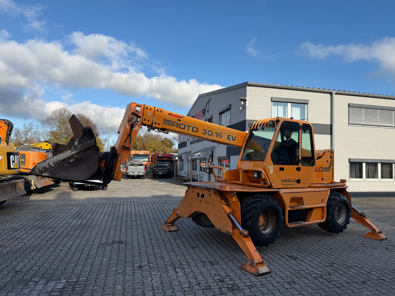 Wiellader Merlo Roto 30.16 EV Teleskoplader 16m Arbeitskorb