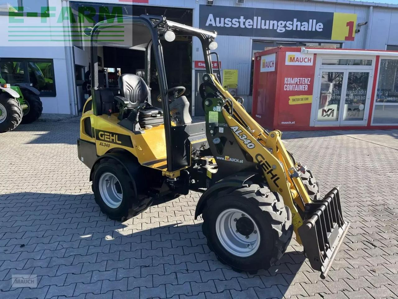 Wiellader Mustang 340 mit euroaufnahme hydraulisch
