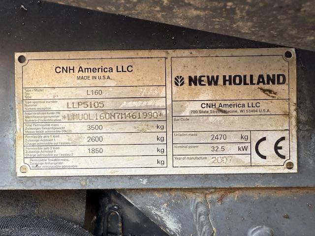 Wiellader New Holland L 160