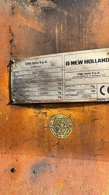 Wiellader New Holland w70b