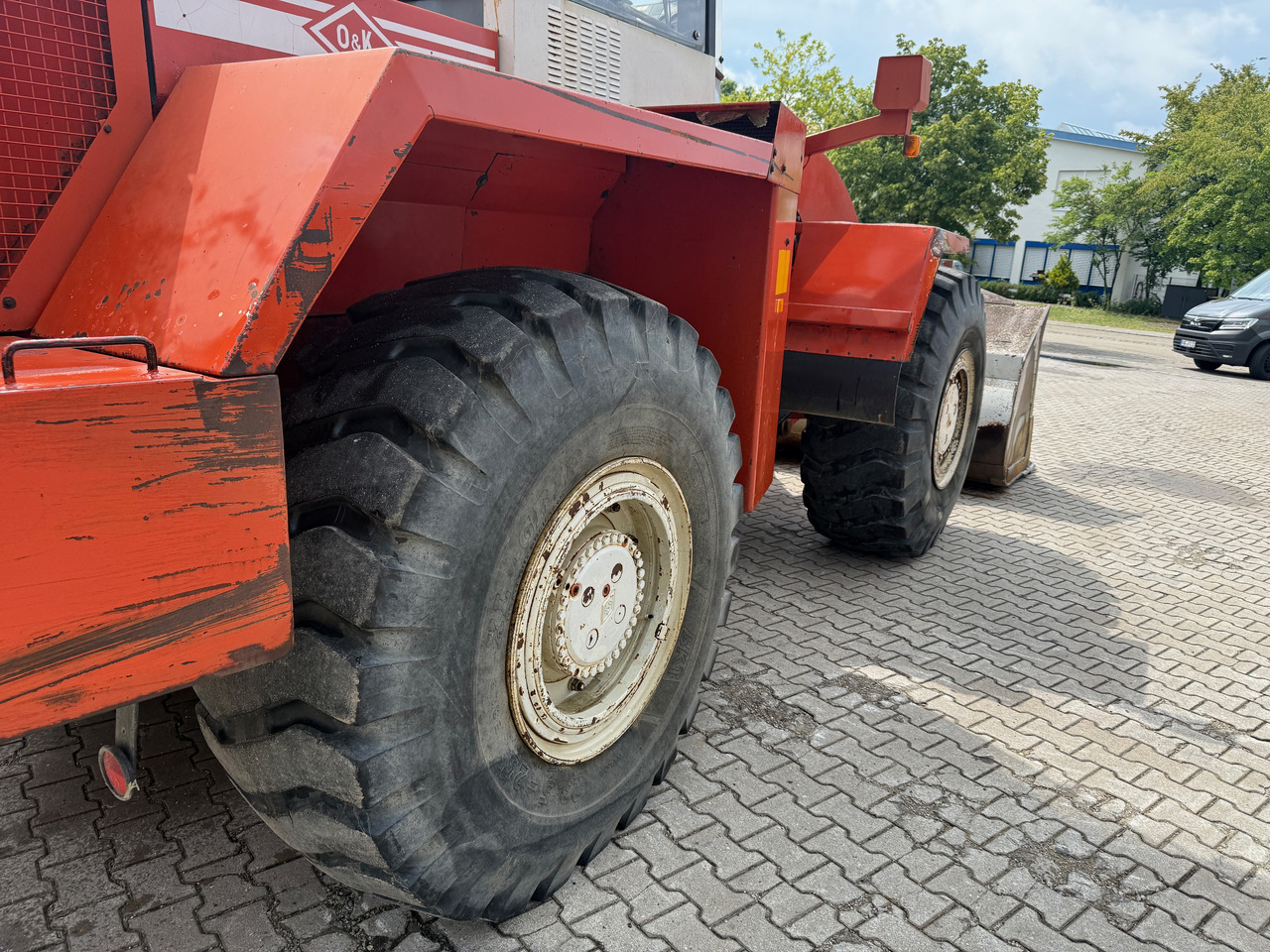 Wiellader O&K L30 Radlader Waage Zentralschmierung