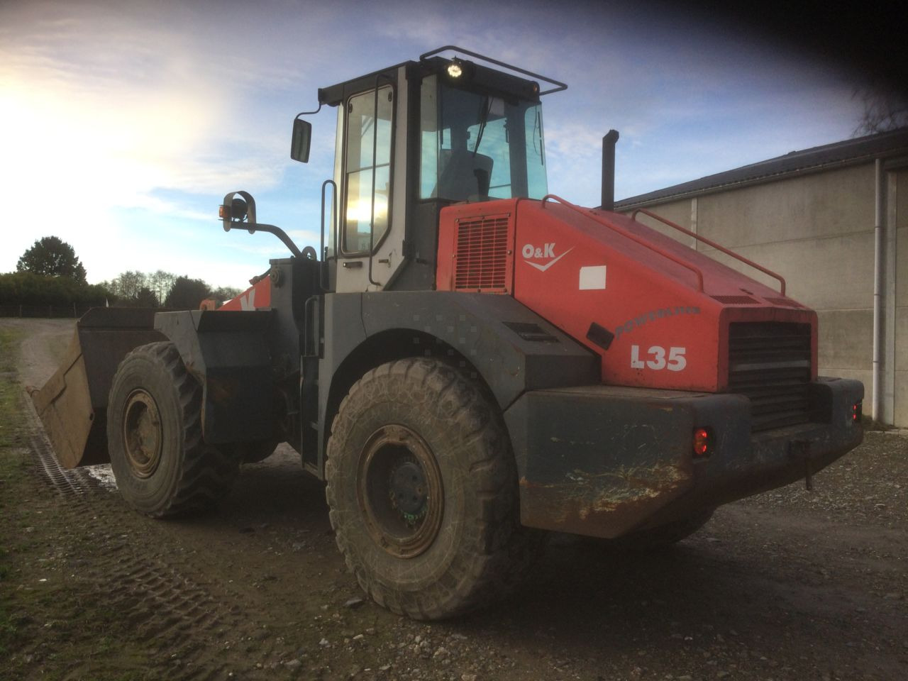 Wiellader O&K L35