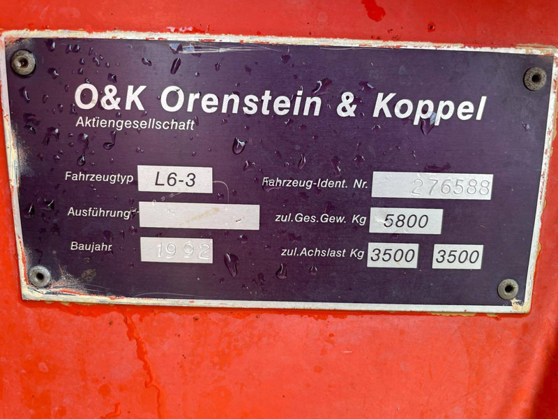 Wiellader O & K L6