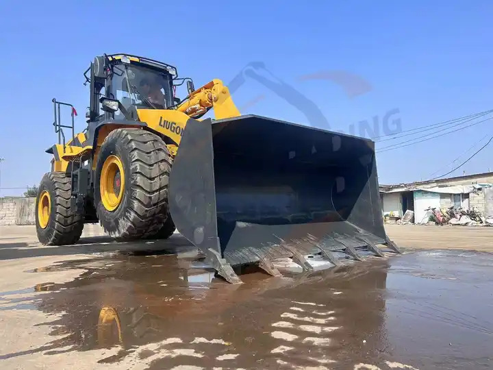 Wiellader Original LiuGong Wheel Loader high quality  856H in Good Condition with Low running hours