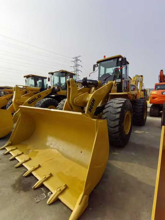 Wiellader Original Used CAT 966H Wheel Loader  with High Performance on Sale  Cat 966H Heavy Machinery Loader with Low Price