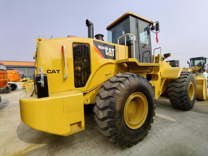 Wiellader Original Used CAT 966H Wheel Loader  with High Performance on Sale  Cat 966H Heavy Machinery Loader with Low Price