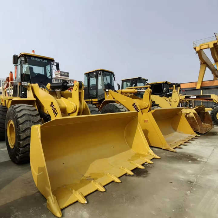 Wiellader Original Used CAT 966H Wheel Loader  with High Performance on Sale  Cat 966H Heavy Machinery Loader with Low Price