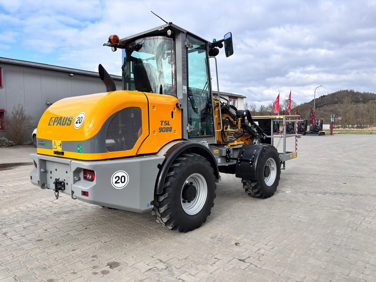 Wiellader Paus TSL 9088