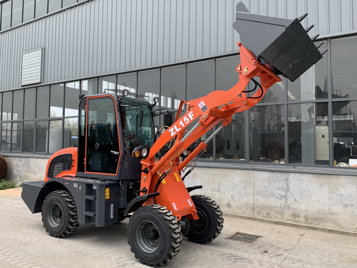 Wiellader Qingdao Promising CE Marked 1.5T Articulated Loader ZL15F